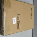 SPACELEAD Mobility Step Stool for Adults & Seniors, Anti-Slip Bathroom Step Stool, Portable Stair Assist Indoor/Outdoor, Platform Step for Kitchen, Office, and Bedroom, 600lbs Capacity, Black-Gray