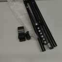 Hair Dryer Stand, Height Adjustable Hands-Free Lazy Blow Dryer Holder with 180 Degrees Rotatable Larger Clamp Non-Slip Tripod, for Bathroom, Vanity, Makeup Room Floor or Countertop Pet Salon