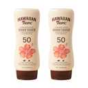 Hawaiian Tropic Sheer Touch Lotion Sunscreen SPF 50, 8oz Twin Pack | Hawaiian Tropic Sunscreen SPF 50, Sunblock, Broad Spectrum, Oxybenzone Free, 8oz each