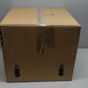 AAAAccessories D-Shaped Chair Cushions, 2" Thick Dining Chair Pads with Ties and Removable, Machine-Washable Cover, 17" x 16", Set of 4, Beige (4 Count(Pack of 1))