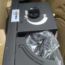 Outdoor Camping Stove, 130000 BTU, High Pressure Single Burner, Propane Gas Cooker with Detachable Legs, 30 PSI Regulator