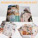 Vision Board Book for Women - 2026 Inspirational Dream Vision Board Book Magazine with 1400+ Diverse Images, Quotes & Stickers, Scrapbook Supplies, Realize Dreams and Create Life Goals