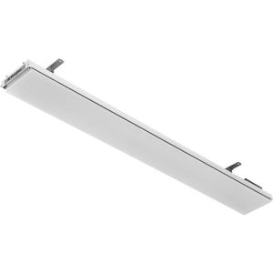 Dimplex DLW Series Electric Patio Heater, Weatherproof, White, 2400W - Premium Radiant Heater for Indoor and Outdoor Use - Slim Profile Outside Heater Perfect for Ceiling and Wall Mount Application