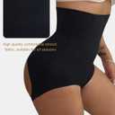 2 x VENDAU Butt Lifting Shapewear for Women Butt Shaper Body Shaper Tummy Control Butt Lifter Panties for Women But Crossdresser (Black, XXXL)