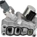 VVT Solenoid With Sensor and Gasket Compatible with Honda Pilot Accord Odyssey Replaces 15810-RKB-J01 Engine Variable Valve Timing Control
