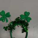 Pvoiue Green Shamrock Headbands for St. Patrick's Day Accessories for Women Girls