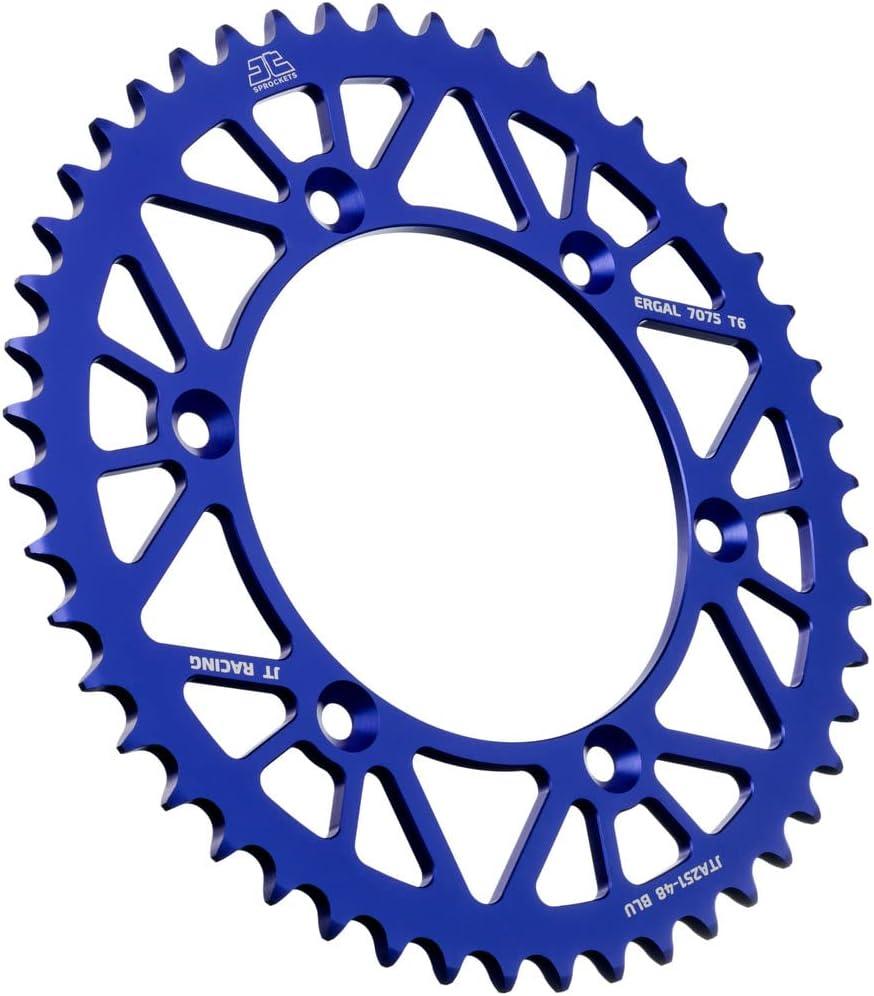 JT Sprockets JTA251.48BLU 48 Tooth Blue Aluminum Rear Sprocket, 1