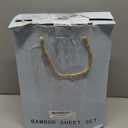 SONORO KATE 100% Viscose Derived from Bamboo_, Extra Deep Pocket up to 18"-24", Ultra Soft & Cooling Sheets for Hot Sleepers, Hotel Luxury Silky Bed Sheets (Dark Grey, King)