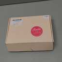 REECHO Messy Bun Hair Piece with Bangs - 2-in-1 Hair Bun Hairpieces Curly Updo Wig & Hair Topper with Long Side Bangs Natural-Looking Drawstring Ponytail Extension for Women - Honey Blonde