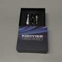 H7 Bulb, 800% Brighter 40000LM 6000K Xenon White H7 Bulb, No Adapter Required 1:1 Mini Size Plug and Play, Pack of 2