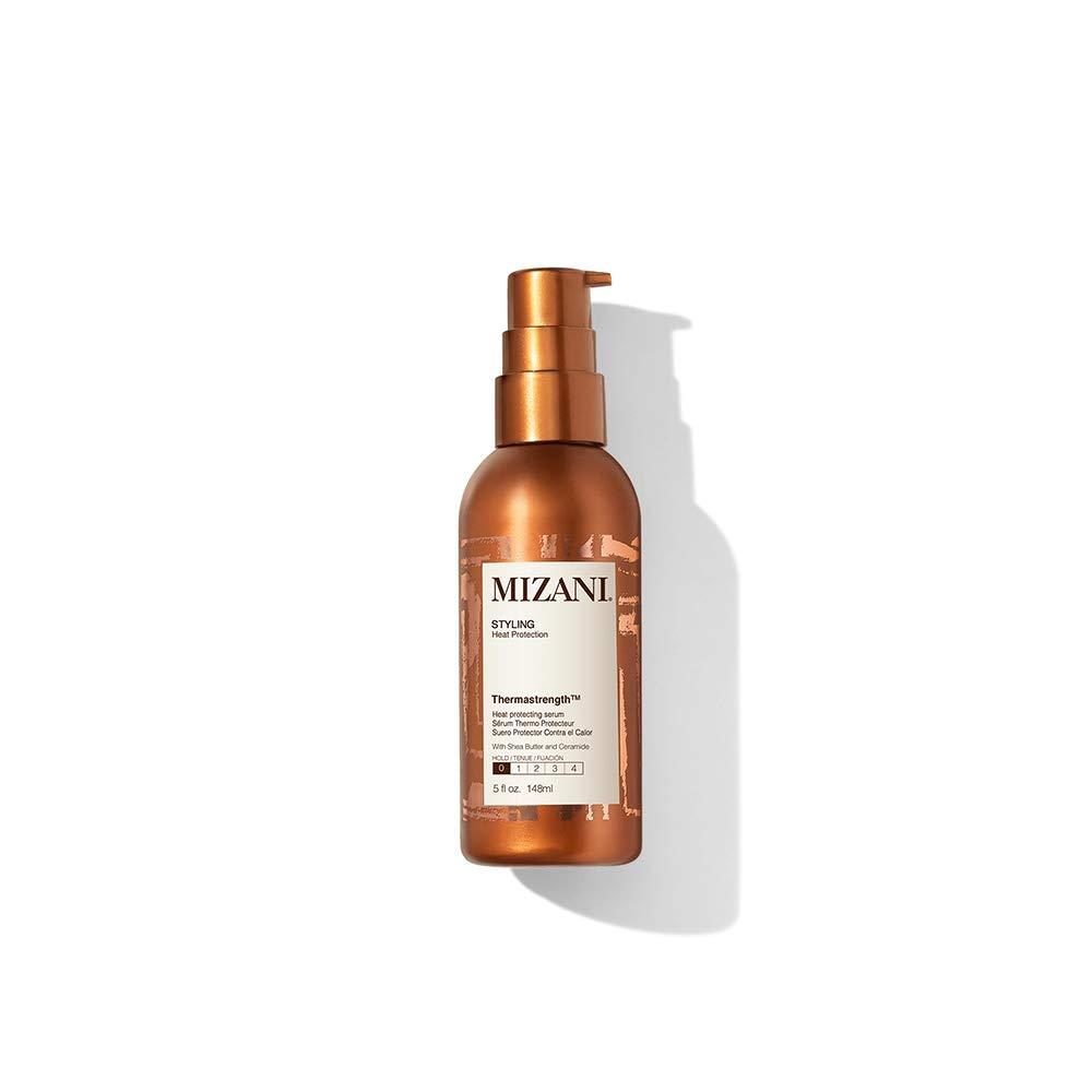 Mizani Thermastrength Heat Protecting Serum - Protects Hair From Heat Damage With Shea Butter, For Curly Hair
