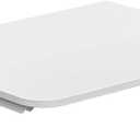 HOOBRO Folding Table, Wall Mounted Desk, Floating Wall Desk with Iron Bracket, Drop Leaf Table for Small Spaces, for Kitchen, Laundry Room, Home, Office, White WT054BZ01, 19.6 Inches X 15.7 Inches X 6.1 Inches