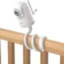Aobelieve Flexible Mount for Infant Optics DXR-8 and DXR-8 Pro Baby Monitor,720p, White