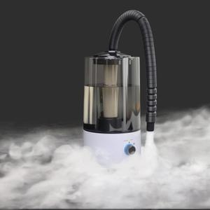 4L Reptile Humidifier Fogger with Extended Hose - Adjustable & Quiet Fogger/Mister for Chameleon, Bearded Dragon, Amphibians - Large Capacity(White)