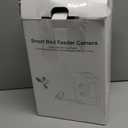 PeckCam Bird Feeder with Camera with AI Identify 10000+ Birds Species, 3 Solar Panels, 2K Live View, Instant Arrival Alerts, Smart Bird House with Cam, Gift for Bird Lovers (Blue)