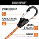 HORUSDY 28-Piece Premium Bungee Cords with Hooks, Includes 10, 18, 24, 36, 48, Bungee Cord Assortment (10 to 48 Inch)