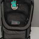 PetAmi Dog Backpack Carrier, Airline Approved Cat Backpacks for Carrying Small Large Cats, Pet Carrier Back Pack, Ventilated Soft Sided for Travel, Hiking, Camping, Max 18 lbs, Charcoal (One Size)