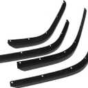 Compatible for Jeep -Wrangler JL 2018-2023 Flares Mudguards Extensions Set Car Front Rear Wider Mudflap Protective Wheel Eyebrow(Lower)
