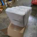 MIHIKK Dog Stairs Ramp, Curved 5-Step Dog Steps for Small Dogs and Cats, Pet Stairs for High Beds and Couch with Anti-Slip Washable Cover and Durable High Density Foam, Grey