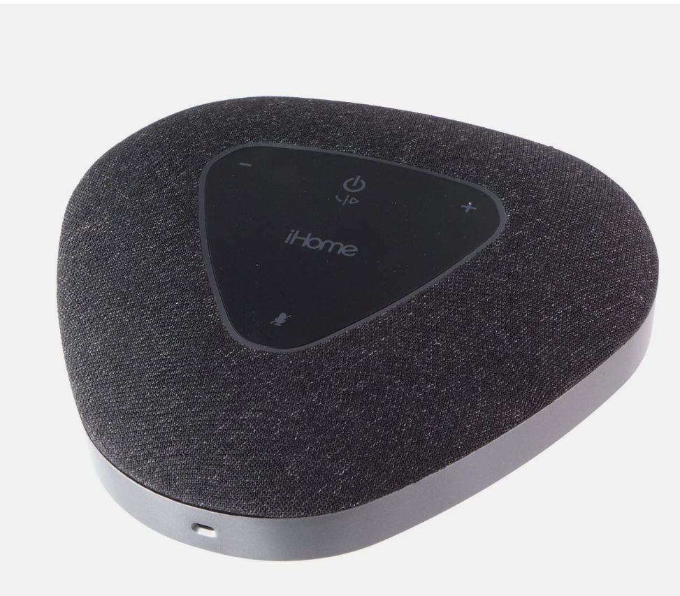 iHome CallBoost Bluetooth 3-Mic Conference Speakerphone