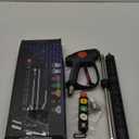 M MINGLE High Pressure Washer Gun, Extension Wands and 30 Degree Curved Rod for Hard-to-Reach Areas, M22 15mm or M22 14mm Fitting, 5 Nozzle Tips, 4000 PSI (64 Inch)