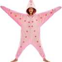 NEWCOSPLAY Unisex Adult Onesie Pajamas Animal One Piece Costume Cosplay Sleepwear Small