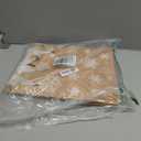 SUNCOLOR Christmas Gift Bags Assorted Sizes with Tissue Paper, 9 Pack Kraft Paper Bags in 3 Sizes, Brown and White Snowflake Design, Let It Snow Theme Holiday Gift Bags