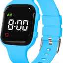 e-vibra Vibrating Alarm Watch, Potty Training Watch Water Resistant Medical Reminder Wristband with Timer (Blue)