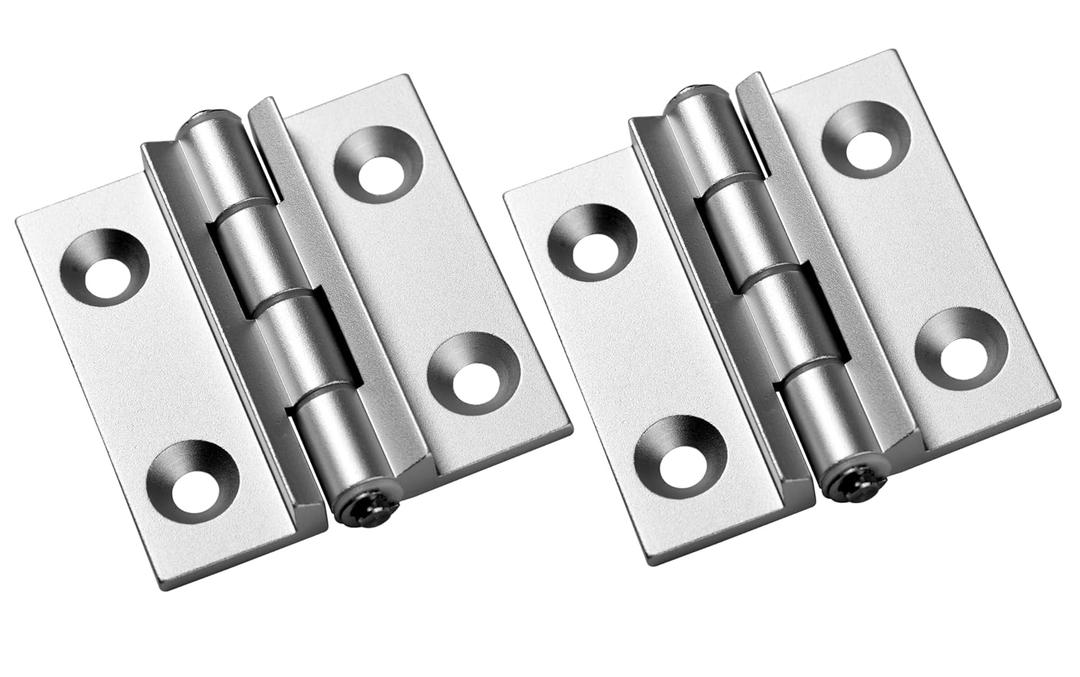 Torque Position Control Hinges Aluminum Alloy Bushing Hinge 120 Degree (2 Pcs-1.85 Inch)
