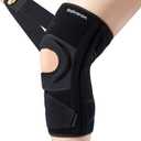 Galvaran Knee Brace for Meniscus Tear:Adjustable Knee Support for Maximum Knee Pain,Side Stabilizers for Injury or Surgery Recovery - Men and Women (Large)