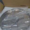 Sedelan Cluster 3-Light Pendant Light, Island Light Lava Effect When Lit & Mirror Finish When Off, Metal & PE Shade, Modern Pendant Lighting for Kitchen Island Dining Living Room,Globe Blown Rose Gold