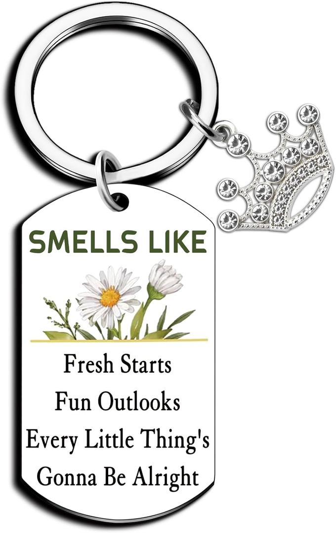 New Beginnings Gifts for Women Farewell Gifts for Coworkers Leaving Going Away Goodbye Gift for Coworker Friend Boss Congratulations New Job Inspirational Keychains Womens Stocking Stuffers 2026