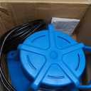 Little Giant APCP-1700 115-Volt, 1/3 HP, 1745 GPH, Automatic, Submersible, Swimming Pool Cover Pump with 25-Ft. Cord, Light Blue, 577301