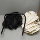 Laundry Hamper with Wheels - 2 Section Laundry Basket 140L, Removable Washable Bags, Height-Fitted Rolling Laundry Cart for Laundry Room & Bedroom