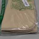 FunFurry Washable Guinea Pig Cage Liner - 4 Pack Reusable Washable Pee Pads，Waterproof Guinea Pig Bedding for Small Animal - Rabbit Bunny Hamster Puppy (Cream, 12" X 12" - 4 Pack)