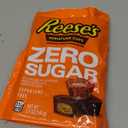 REESE'S Zero Sugar Miniatures Chocolate Peanut Butter Cups, Candy Bag, 5.1 oz