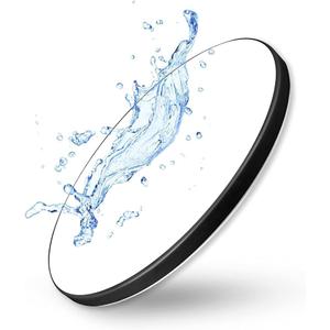 CHENBEN Flush Mount Ceiling Light Fixture 24W LED Modern Ceiling Lamps 7200K Shower Light Waterproof LED Light Fixtures Ceiling Mount for Kitchen/Bedroom/Shower/Hallway/Bathroom/Living Room,Black