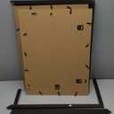 22x28 Picture Frame Black Set of 3, Display Pictures 18x24 with Mat or 22 x 28 Without Mat, Poster Frames 22x28 for Wall Hanging Horizontal and Vertical