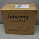 Jaluxing [18 oz. 50 Sets Clear Plastic Salad Bowls with Airtight Lids Disposable To Go Mixing Containers Serving for Fruit, Quinoa, Lunch and Meal Prep