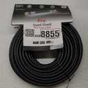 GE RG6 Coaxial Cable, 50 ft. F-Type Connectors, Quad Shielded Coax Cable, 3 GHz Digital, In-Wall Rated, Ideal for TV Antenna, DVR, VCR, Satellite, Cable Box, Home Theater, Black, 33532