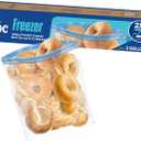 3 x Ziploc 2 Gallon Food Storage Freezer Bags, Grip 'n Seal Technology for Easier Grip, Open, and Close, 10 Count (Packaging May Vary)