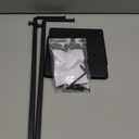 Hanging Hook Bag Stand - Set of 2 Adjustable Height Black Handbag Display Stand Set