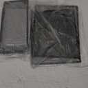 MaxGear Hanging File Organizer for Letter Size Folders, Metal Mesh File Holder with Handles, Portable Filing Crate Storage Box, Black