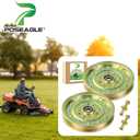 2 Pack 1-633109 Idler Pulley Replaces 132-9424 Exmark 126-7685 116-4667 Husqvarna 539102610 for Exmark Lazer Z 60 inch, Toro Z400 Z500 Z580 Z553 Z Master 60 inch Decks