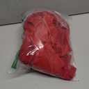 6 Pieces Red Cabinet Bows Large Red Velvet Ribbons Cabinet Door Bows for Thanksgiving Fall Haloween Christmas Party(Red)