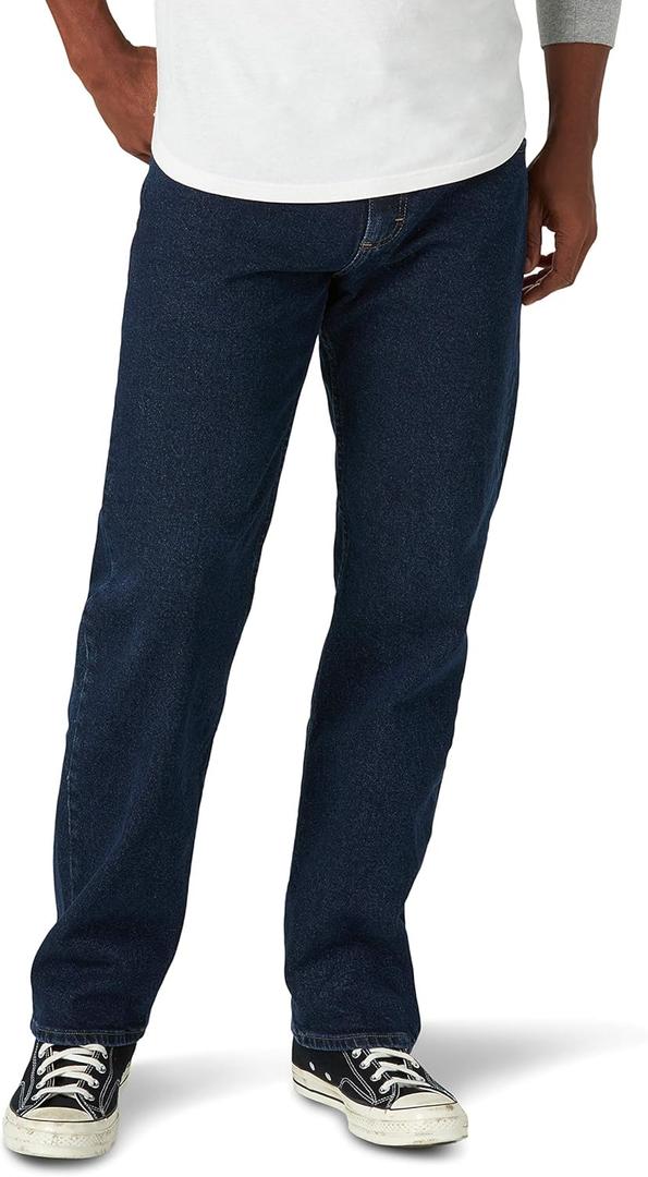 Wrangler Authentics Men's Classic 5-Pocket Relaxed Fit Flex Jean (30W x 30L)