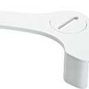 LUXE Bidet NEO 185 - Dual Nozzle, Self-Cleaning, Non-Electric Bidet Attachment for Toilet Seat, Adjustable Water Pressure, Rear & Feminine Wash (White)