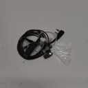 Covert Acoustic Tube Walkie Talkie Earpiece Surveillance Headset with Mic Compatible with 2 Pin Kenwood Two Way Radio