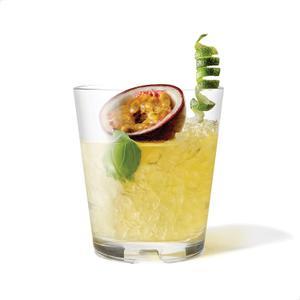 TOSSWARE RESERVE 12oz Stacking Double Old Fashioned, SET OF 4, Premium Quality, Dishwasher Safe & Heat Resistant Unbreakable Plastic Old Fashioned Glasses, Clear