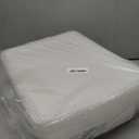 13 Liters Food Service Utility Tote Box with Lid, Commercial Bus Tubs, White, 3-Pack